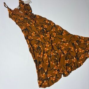 L*Space High Low Dress in Orange Floral
